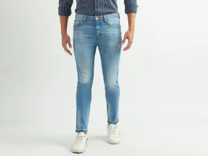 Men Solid Low Crotch Jeans