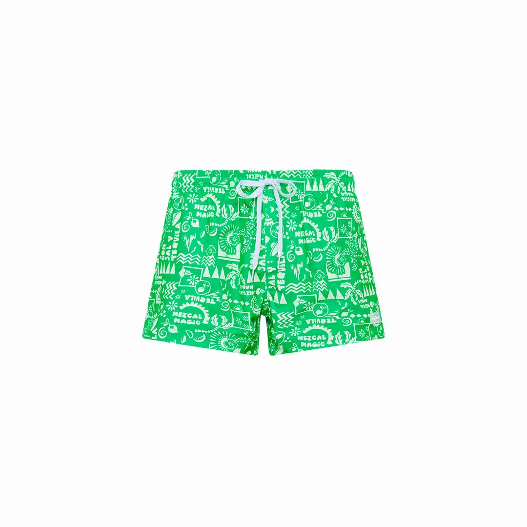 Men's 4" Stretch Swim Trunks - Sol Dia
