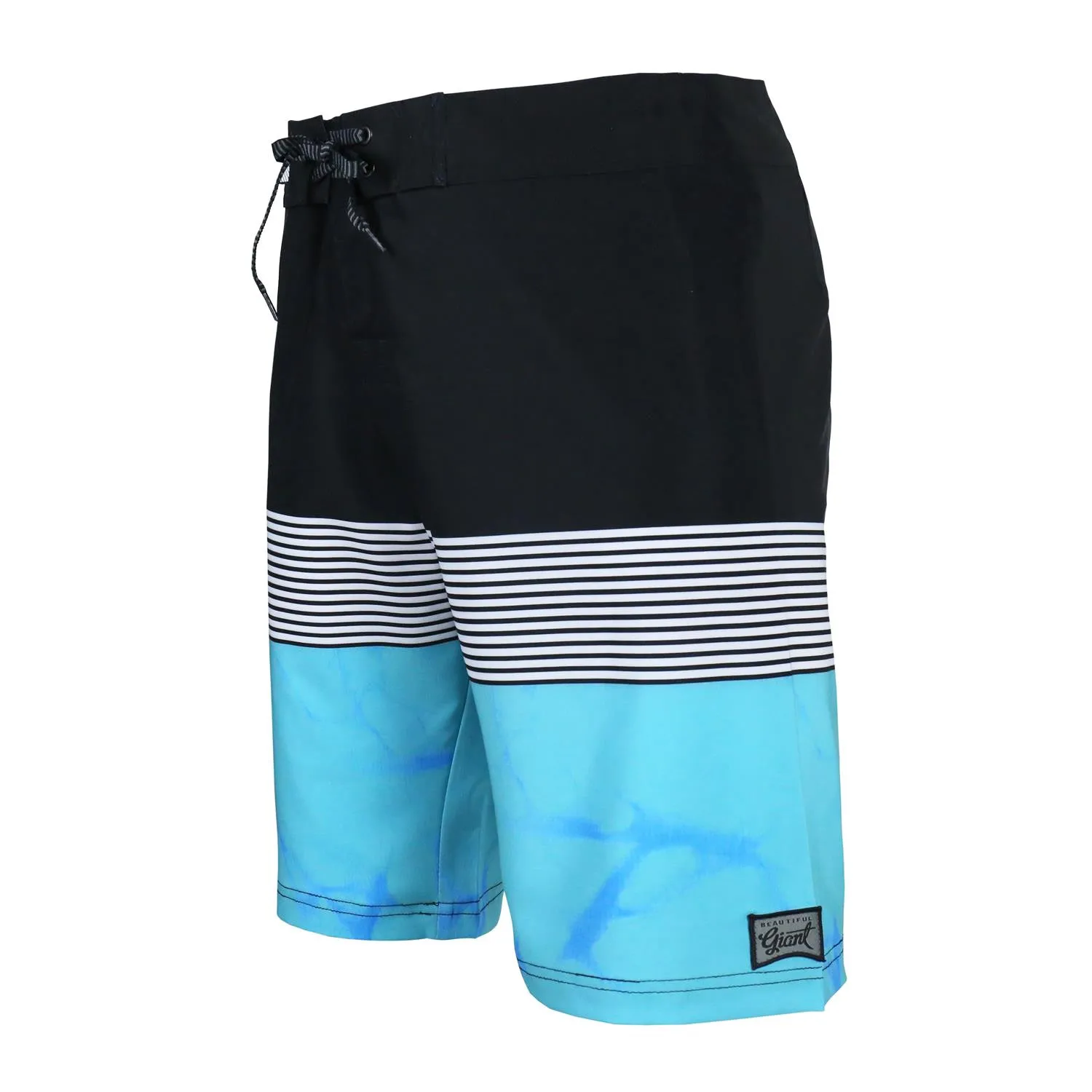 Men's-Beach-Vacation-Swimwear--Shorts-(MARBELIZED-TURQ)