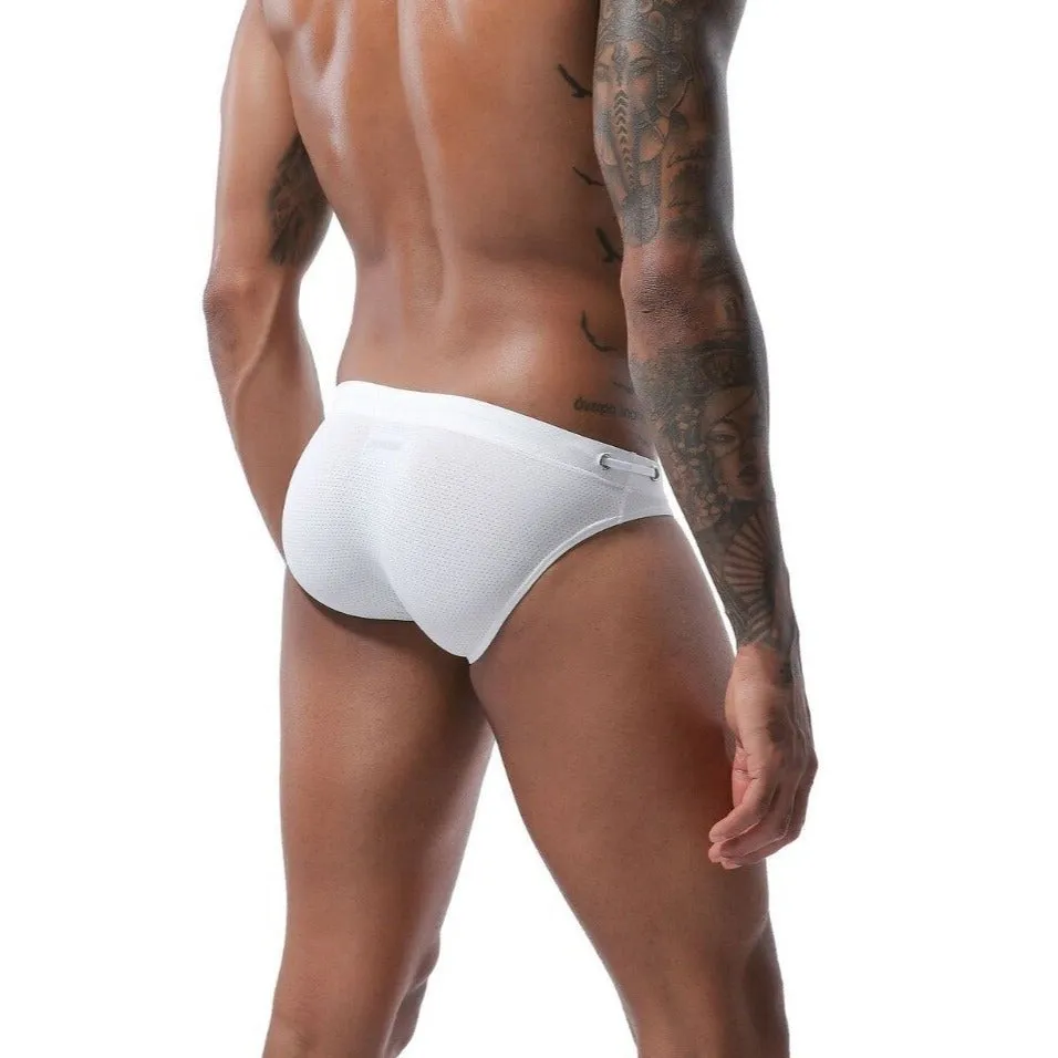 Men's Bold Bowtie Swim Briefs