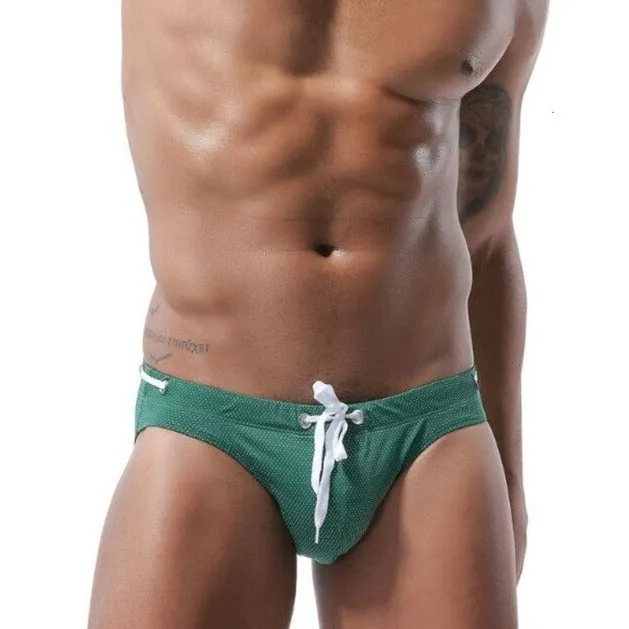 Men's Bold Bowtie Swim Briefs