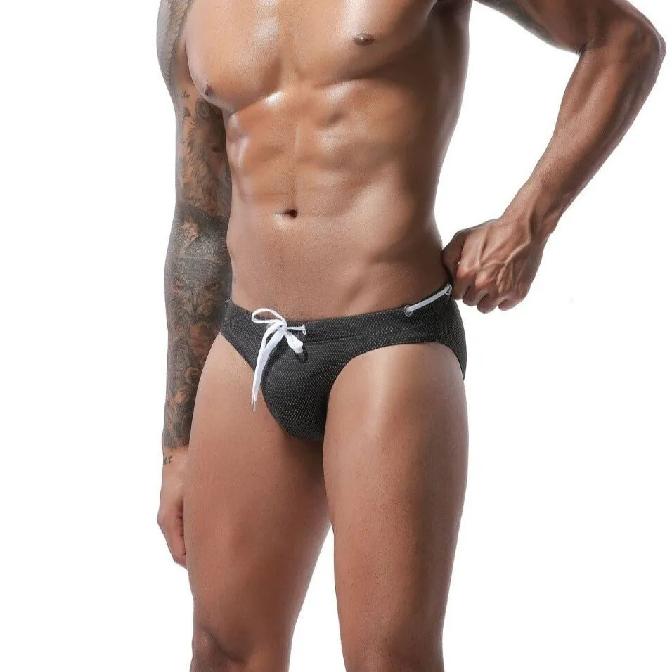 Men's Bold Bowtie Swim Briefs