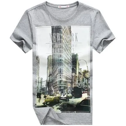 Men's New York Short Sleeve T-Shirt In A Few Styles!