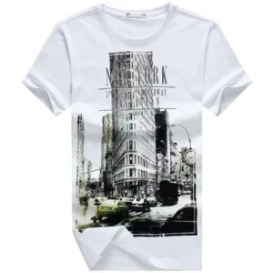 Men's New York Short Sleeve T-Shirt In A Few Styles!