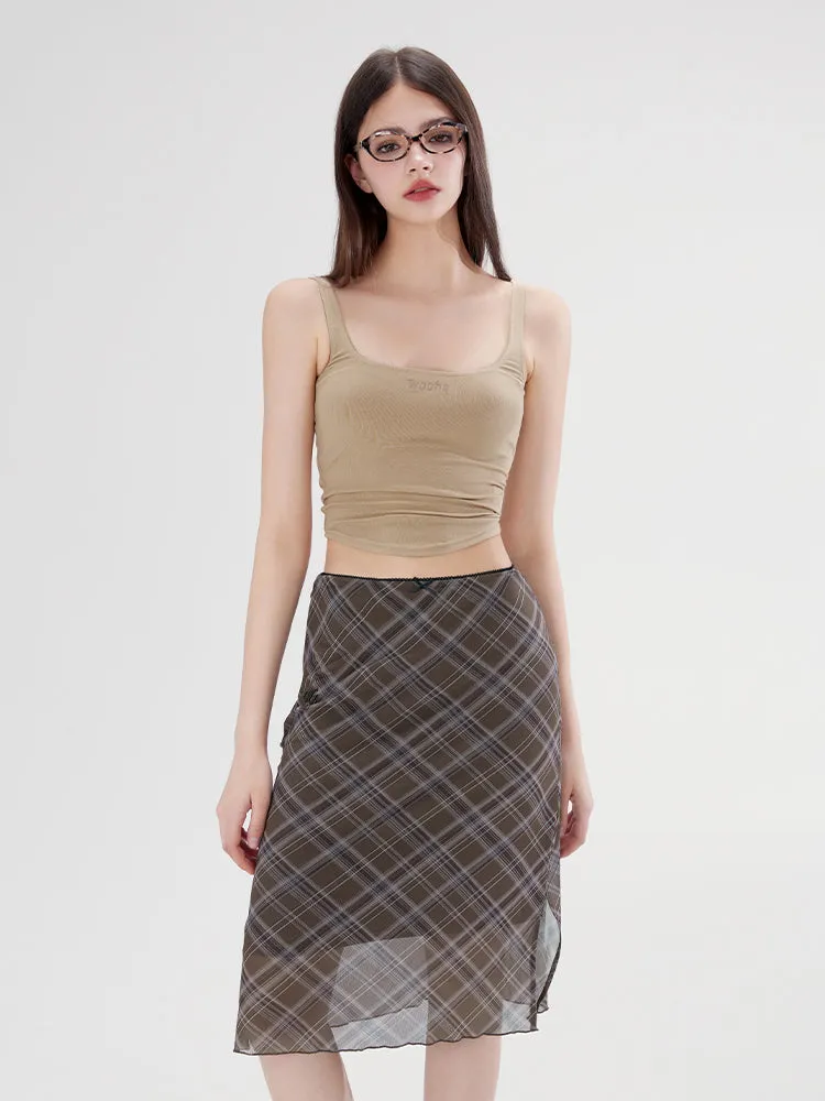 Mesh Midi Skirt - 2 Colors
