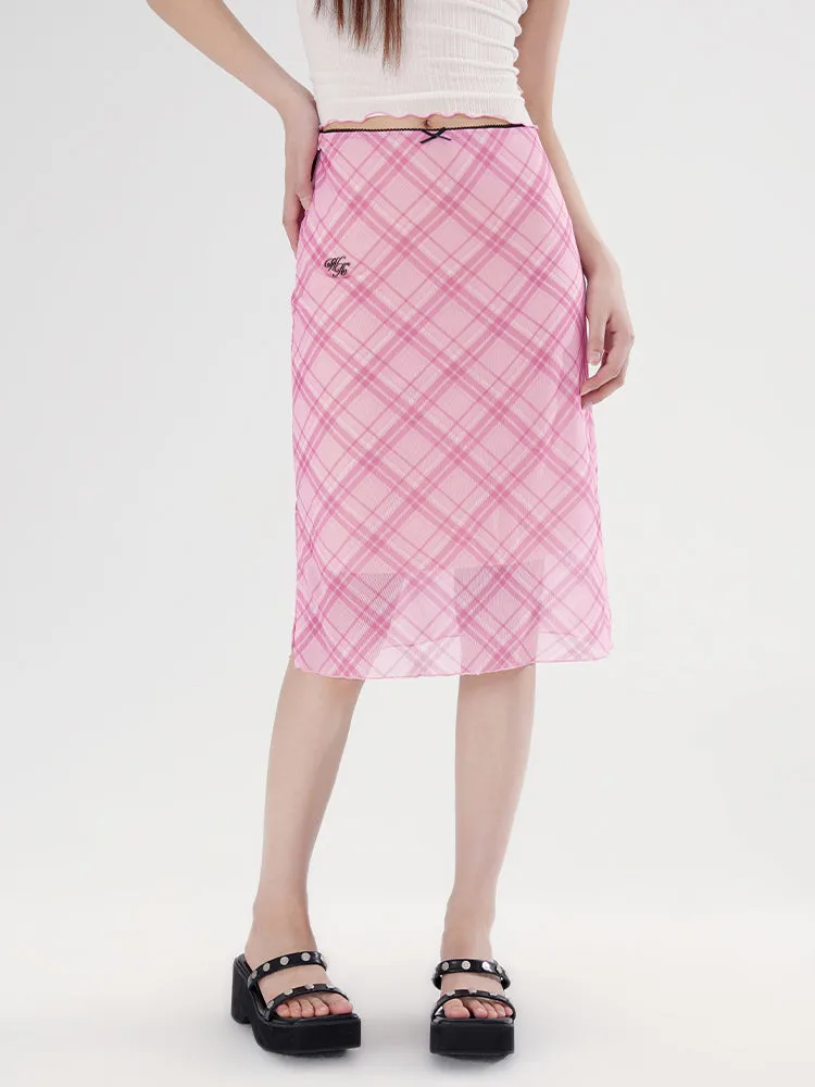 Mesh Midi Skirt - 2 Colors