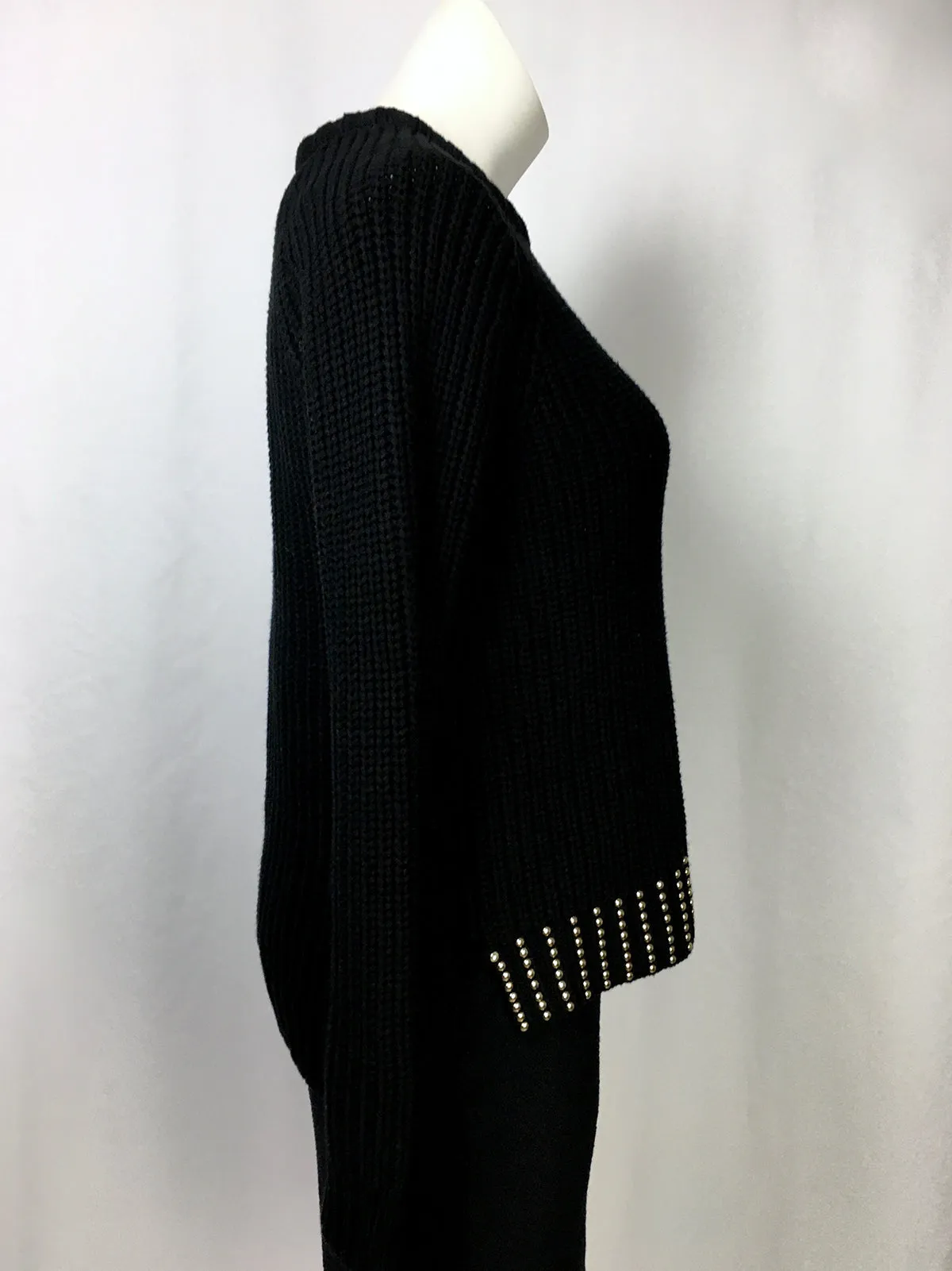 Michael Kors Size L Black Sweater NWT
