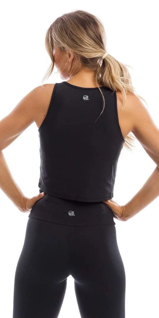Midnight Crop Top