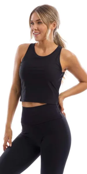 Midnight Crop Top