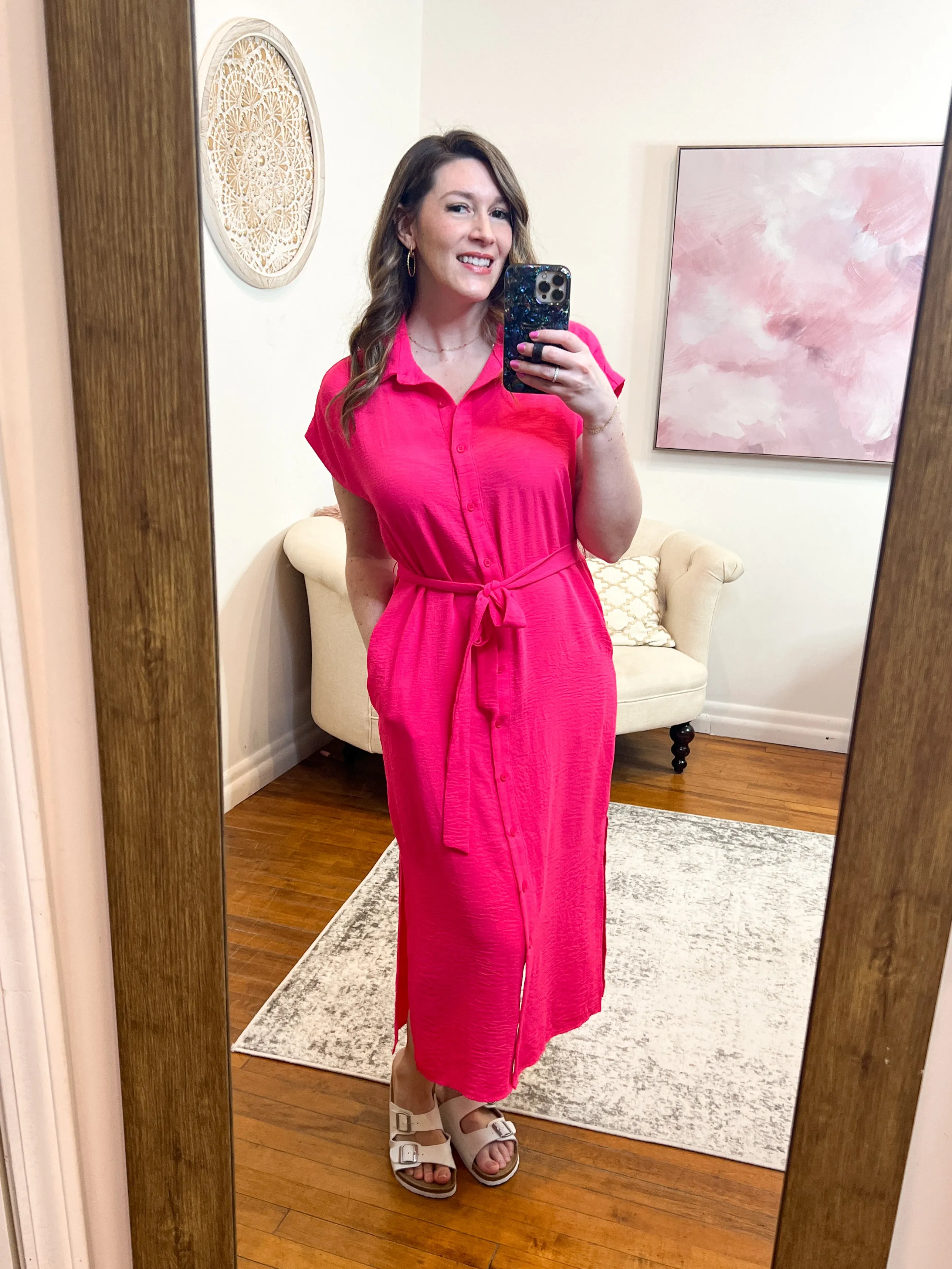 Mila Tie-Waist Maxi Dress FINAL SALE