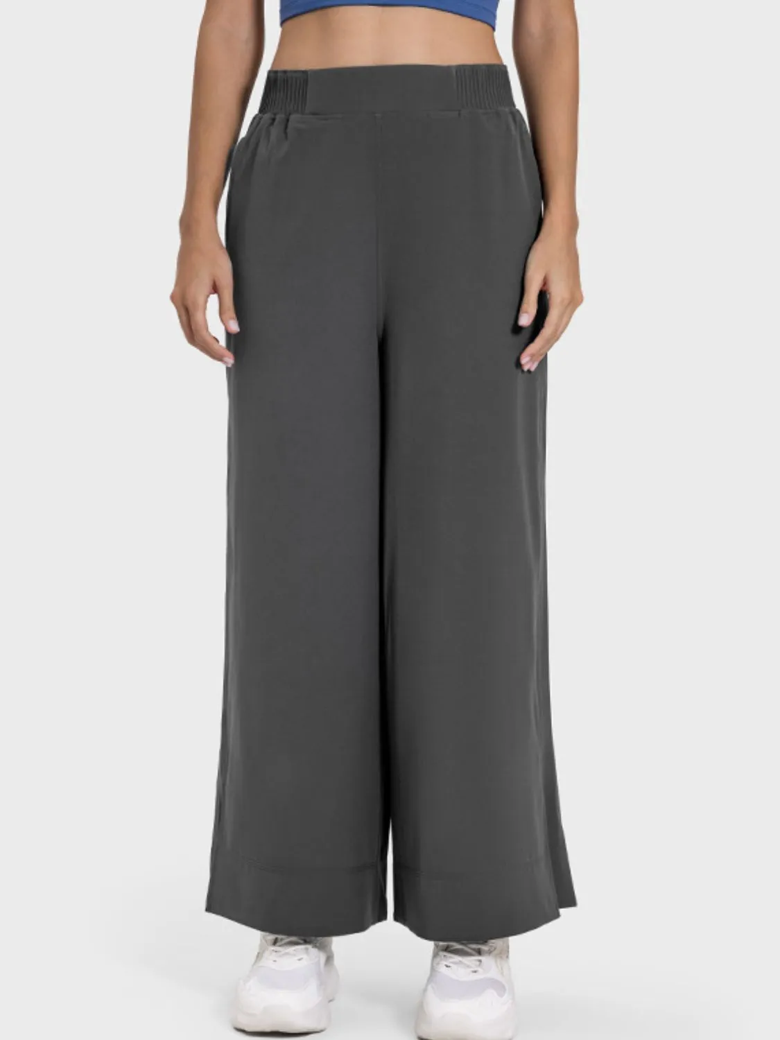 Millennia Slit Wide Leg Active Pants