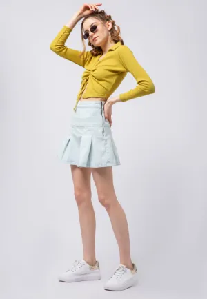 Mini Denim Skirt