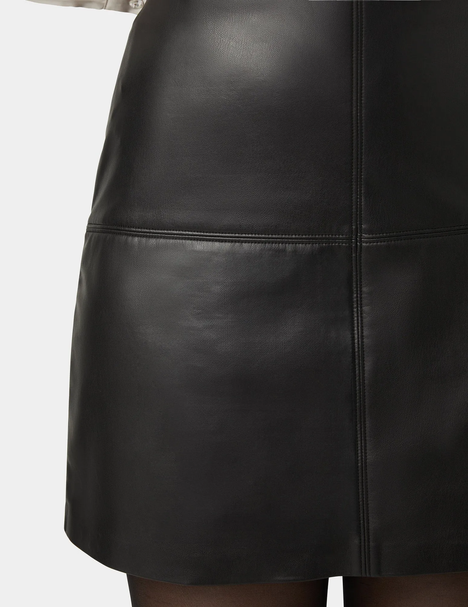 Mini Leather Skirt