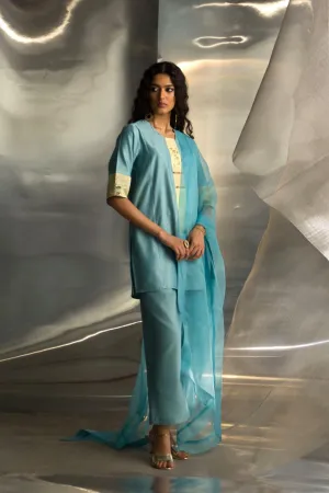 Mis'r Embroidered Short Kurta Co-ord Set