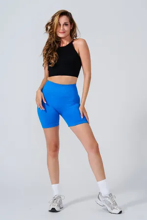 MIX AND MATCH BLACK SPORT CROSS STRAP BRA