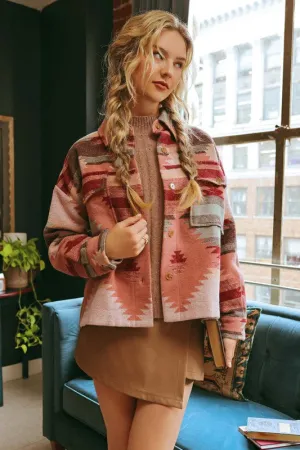 Mountain Cabin Shacket