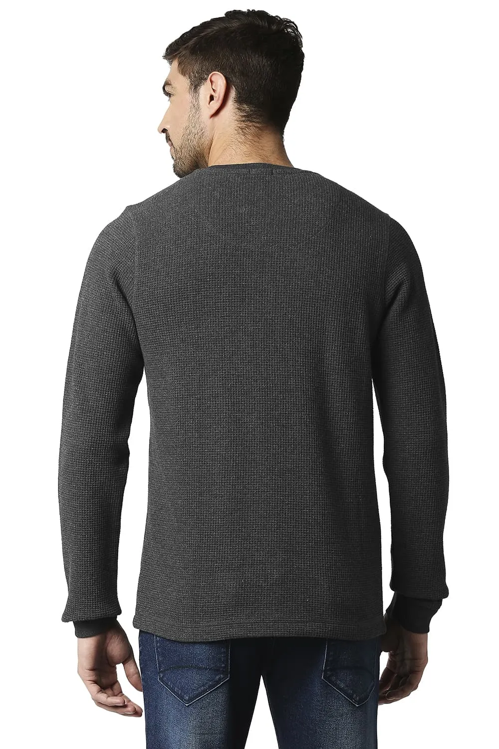 Muscle Fit Henley T-shirt