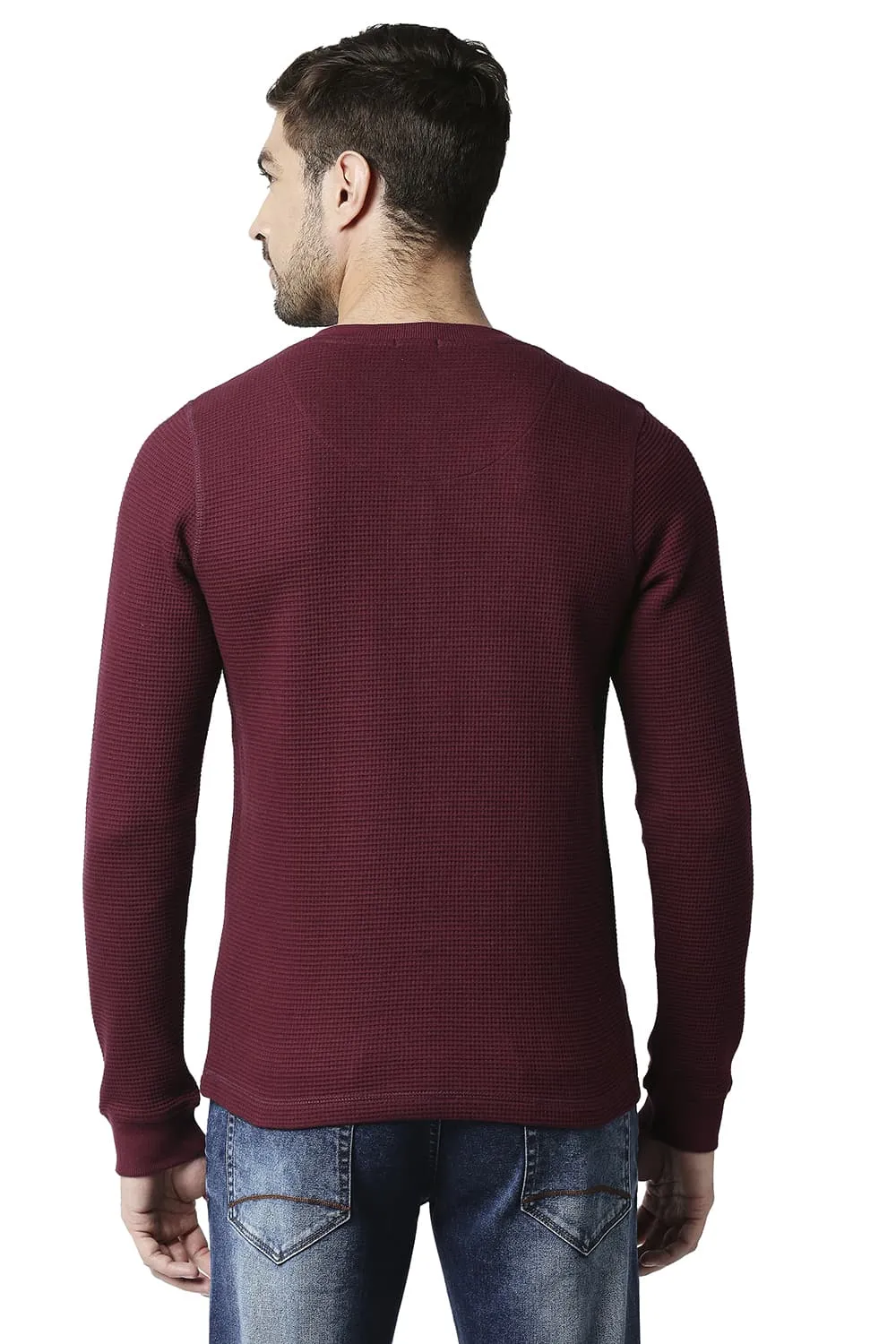 Muscle Fit Henley T-shirt