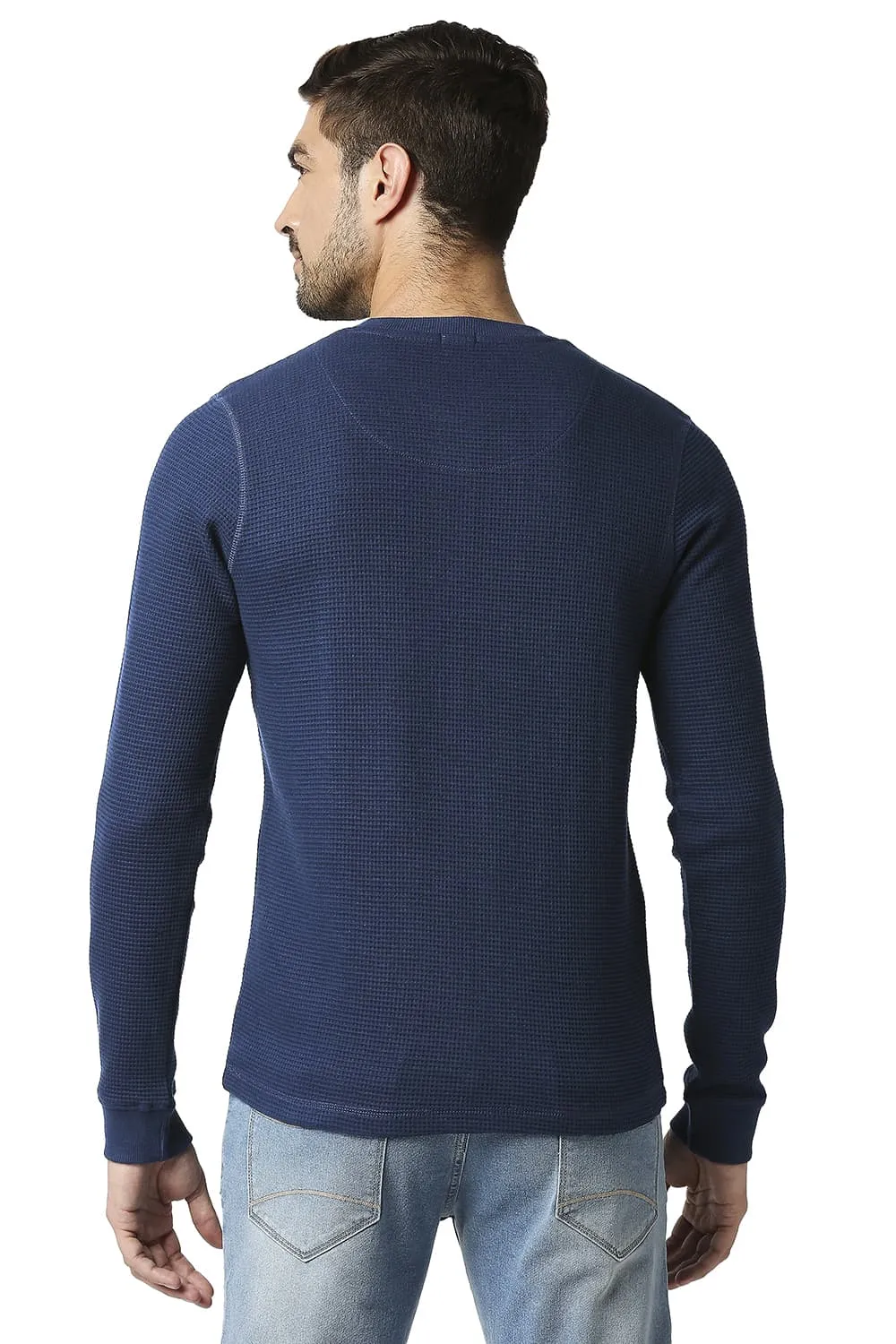 Muscle Fit Henley T-shirt