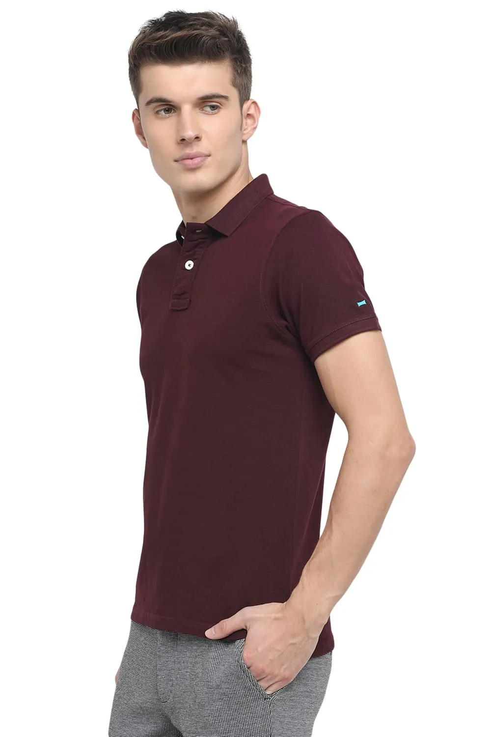 Muscle Fit Polo T Shirt