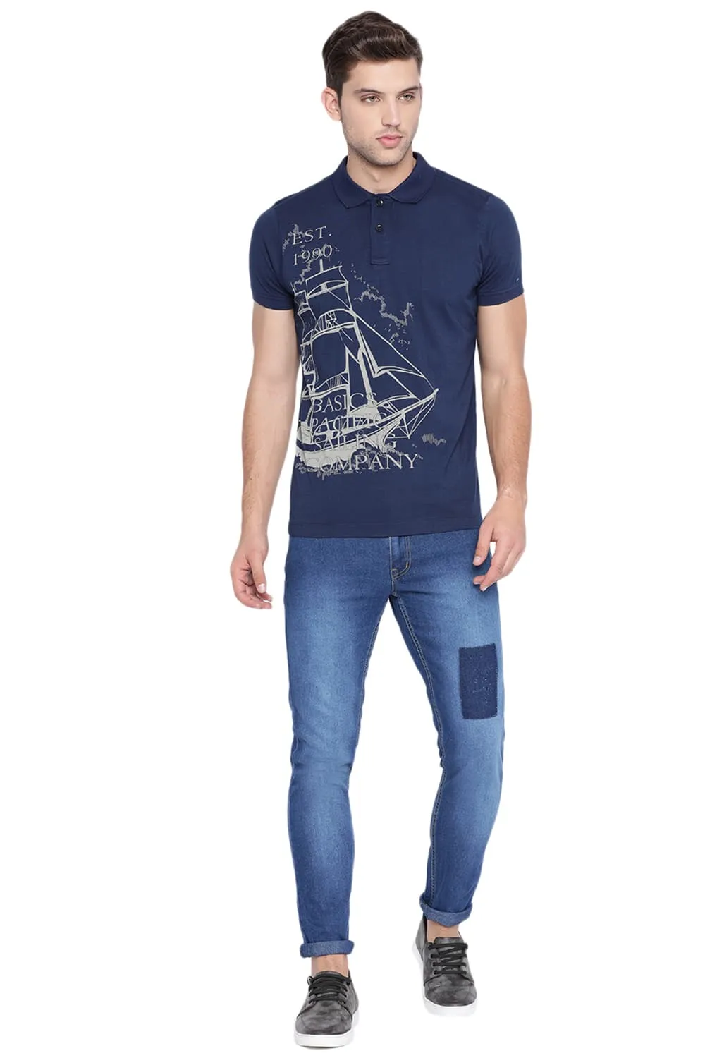 Muscle Fit Polo T Shirt
