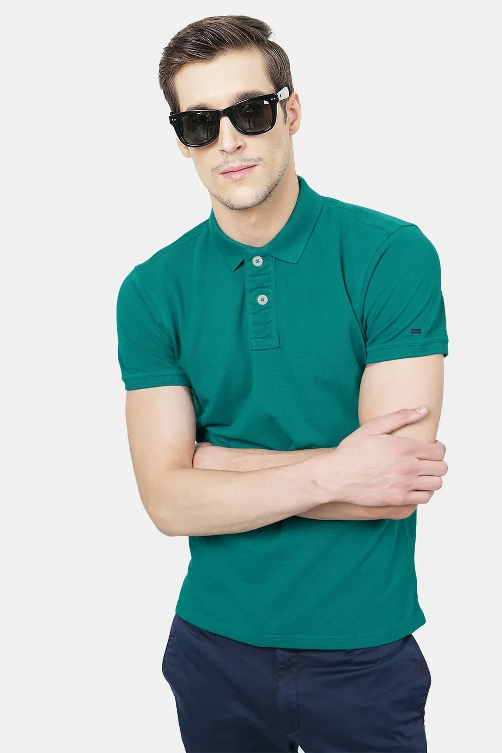 Muscle Fit Polo T Shirt