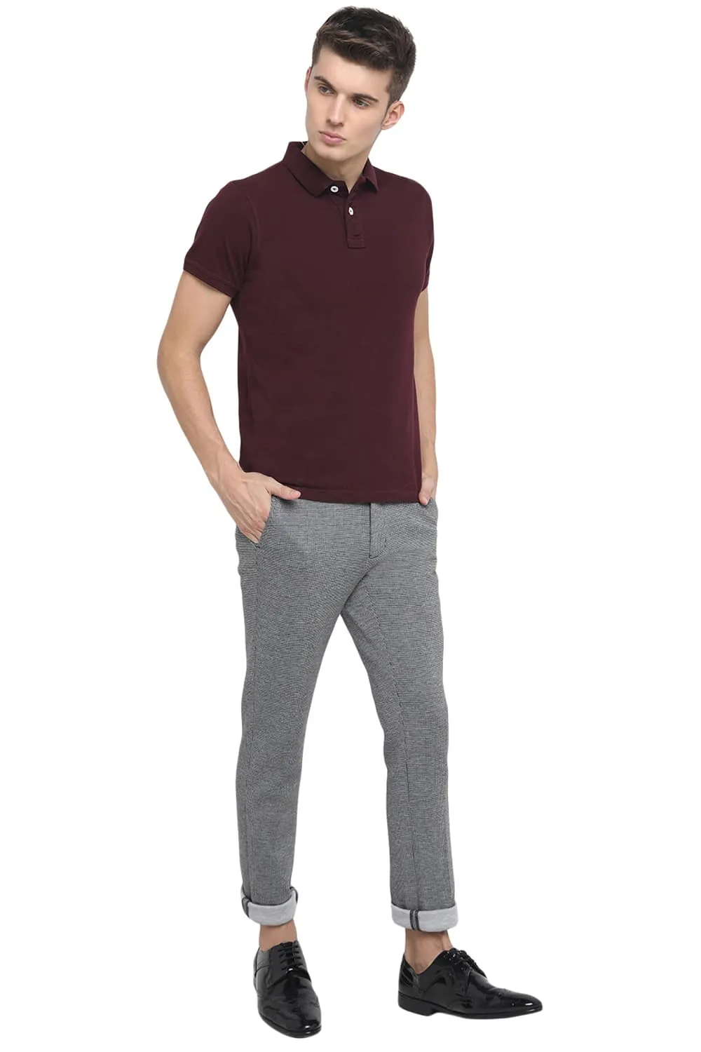 Muscle Fit Polo T Shirt