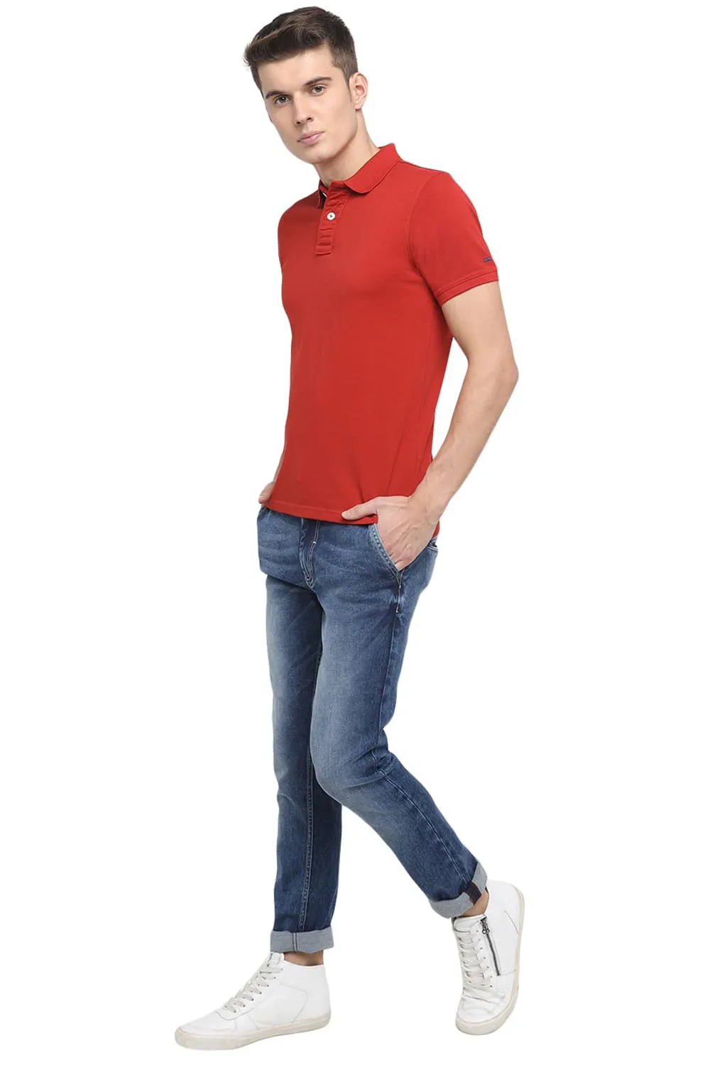 Muscle Fit Polo T Shirt