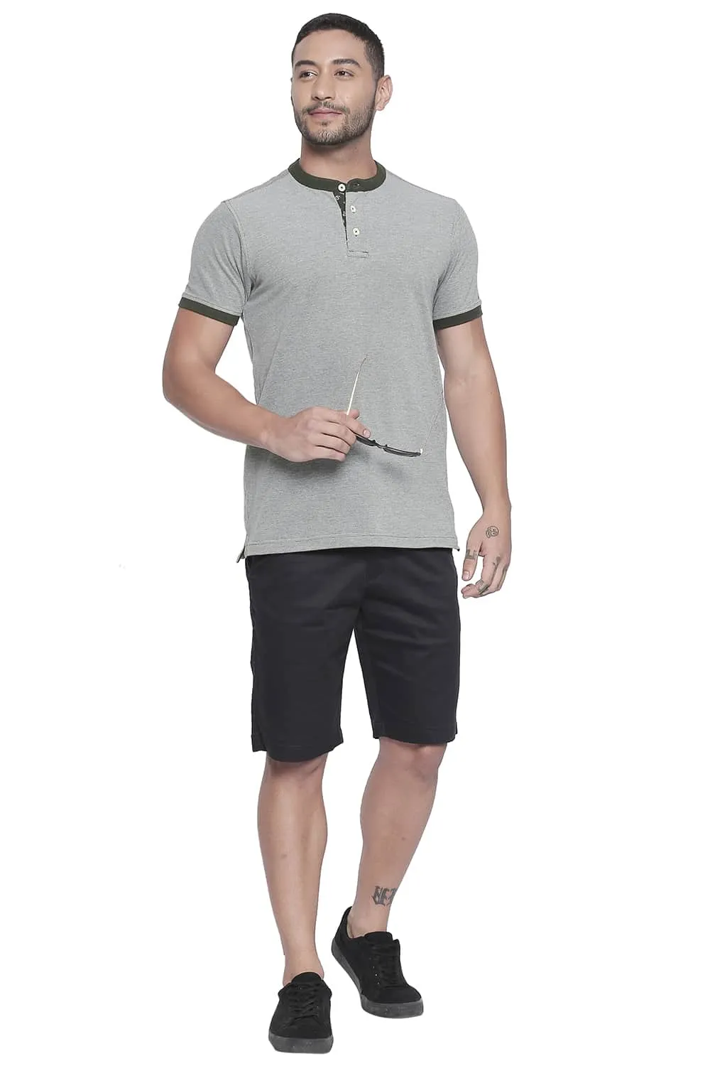 Muscle Fit Polo T Shirt