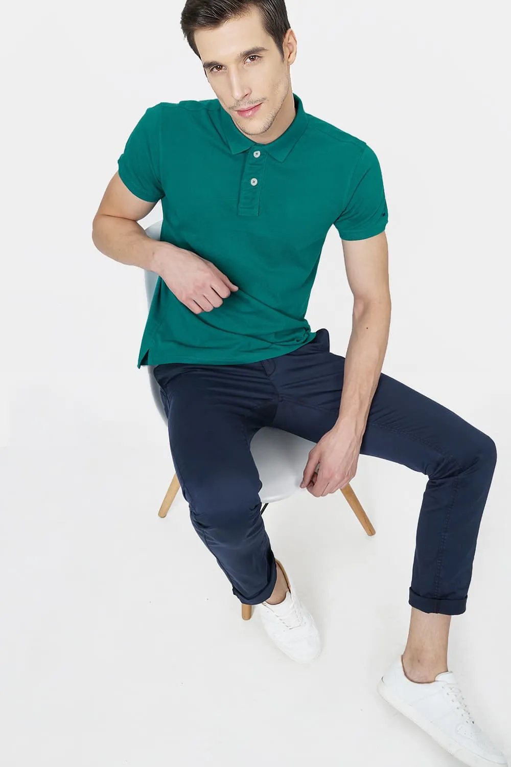 Muscle Fit Polo T Shirt