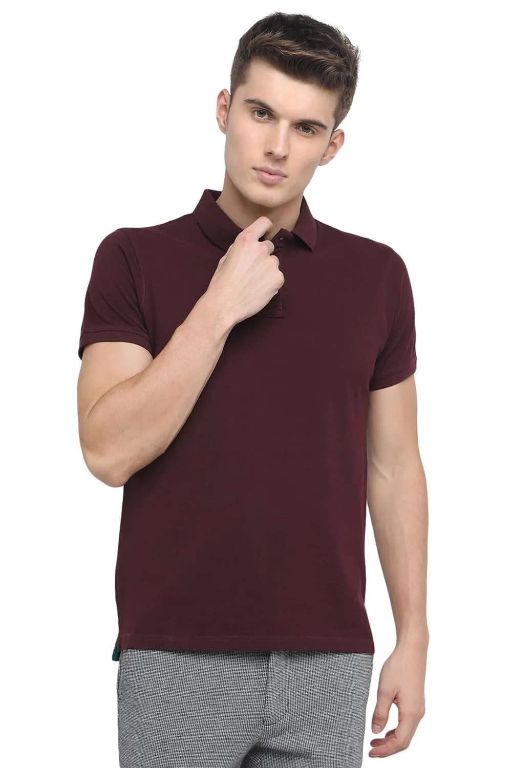 Muscle Fit Polo T Shirt