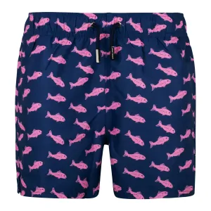 Navy Bold Fish Boys