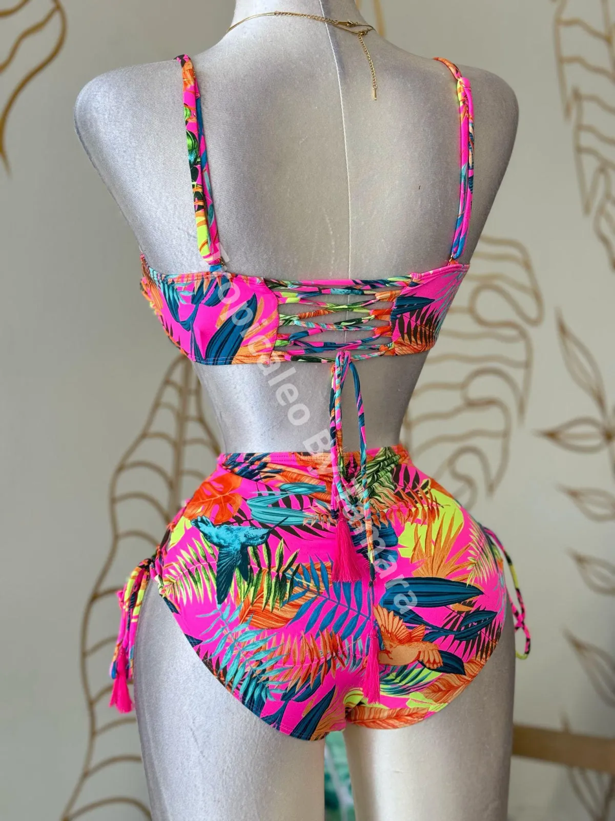 Neon Paradise Swimwear Set