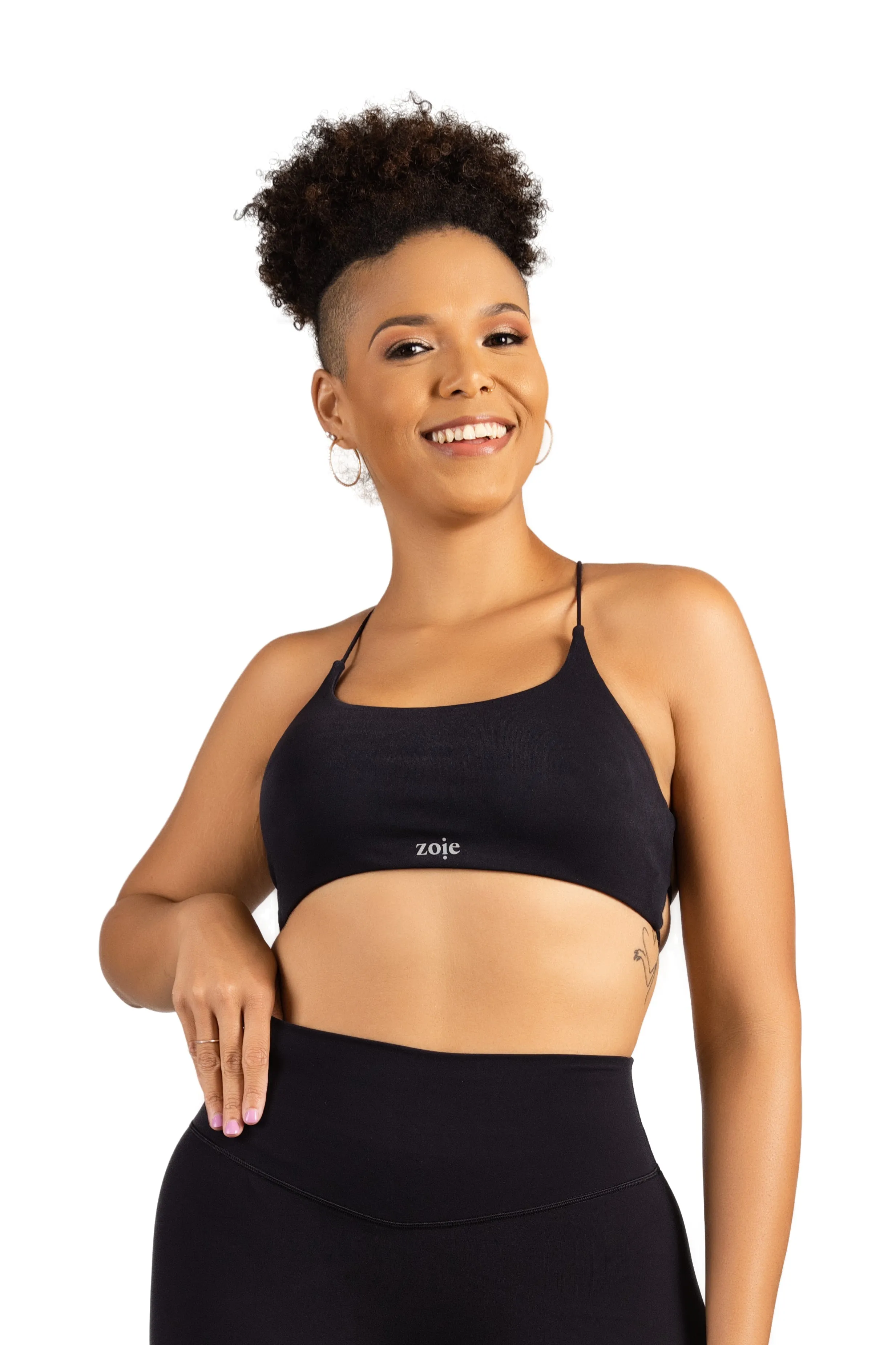 NICOLE SPORT BRA BLACK