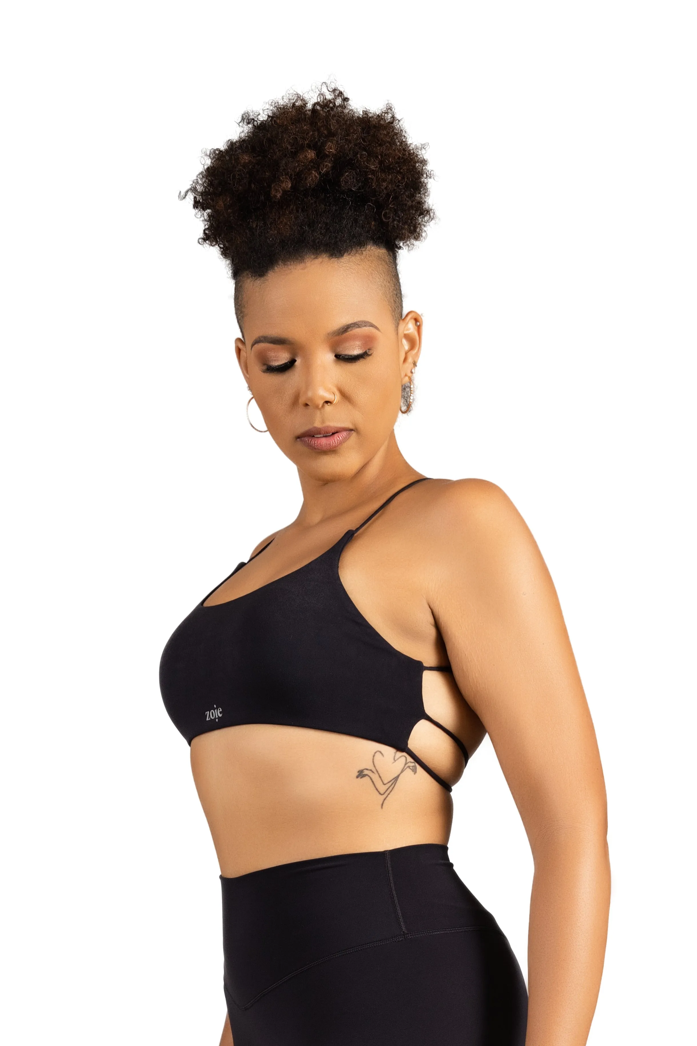 NICOLE SPORT BRA BLACK