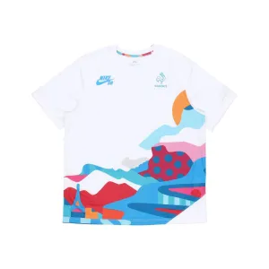 Nike SB x Parra France Federation Kit Crew Jersey White Neptune Blue