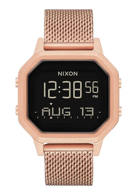 Nixon Siren Milanese Watch  - All Rose Gold