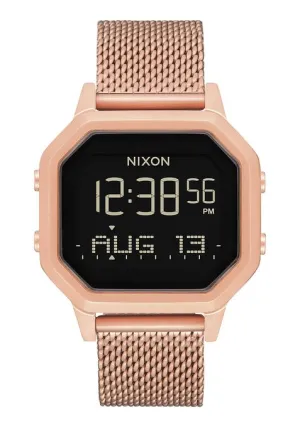 Nixon Siren Milanese Watch  - All Rose Gold