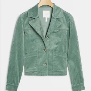 NWT Anthropologie Avec Les Filles Tegan Corduroy Shirt Jacket Medium Green Mint