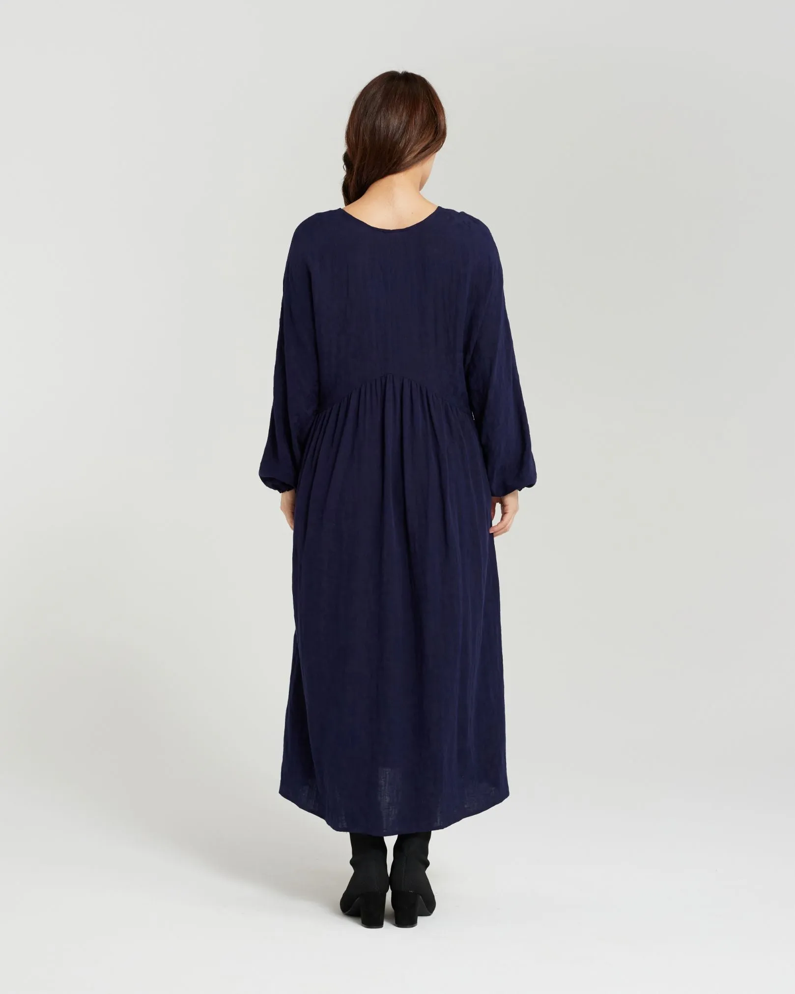 Odette Dress Navy