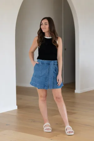 Olivia Denim Skirt