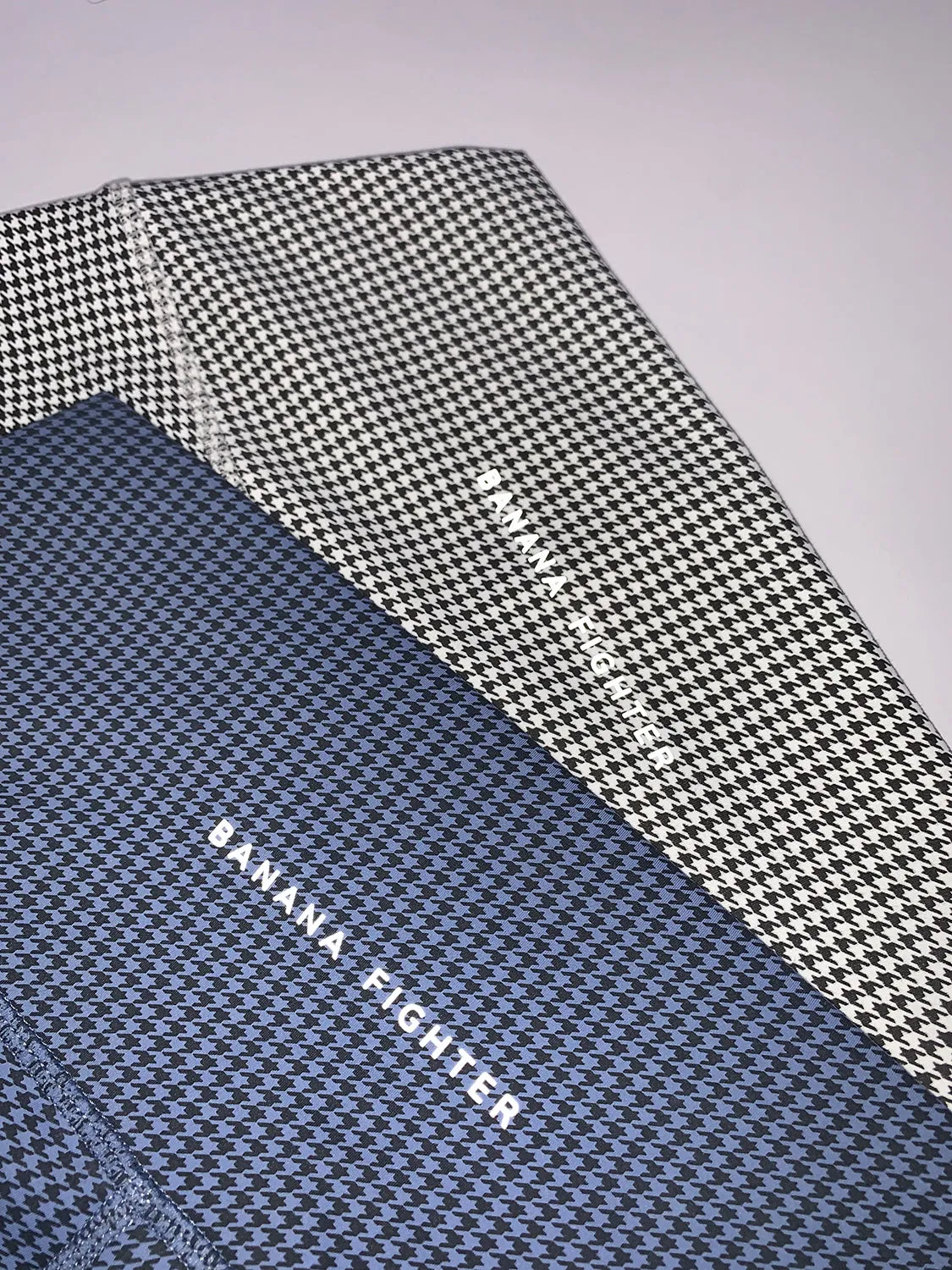 Olivia Set - Blue Houndstooth