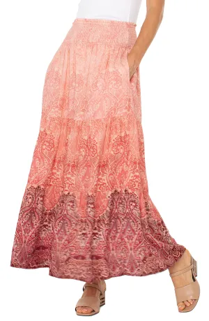 Ombre Maxi Skirt