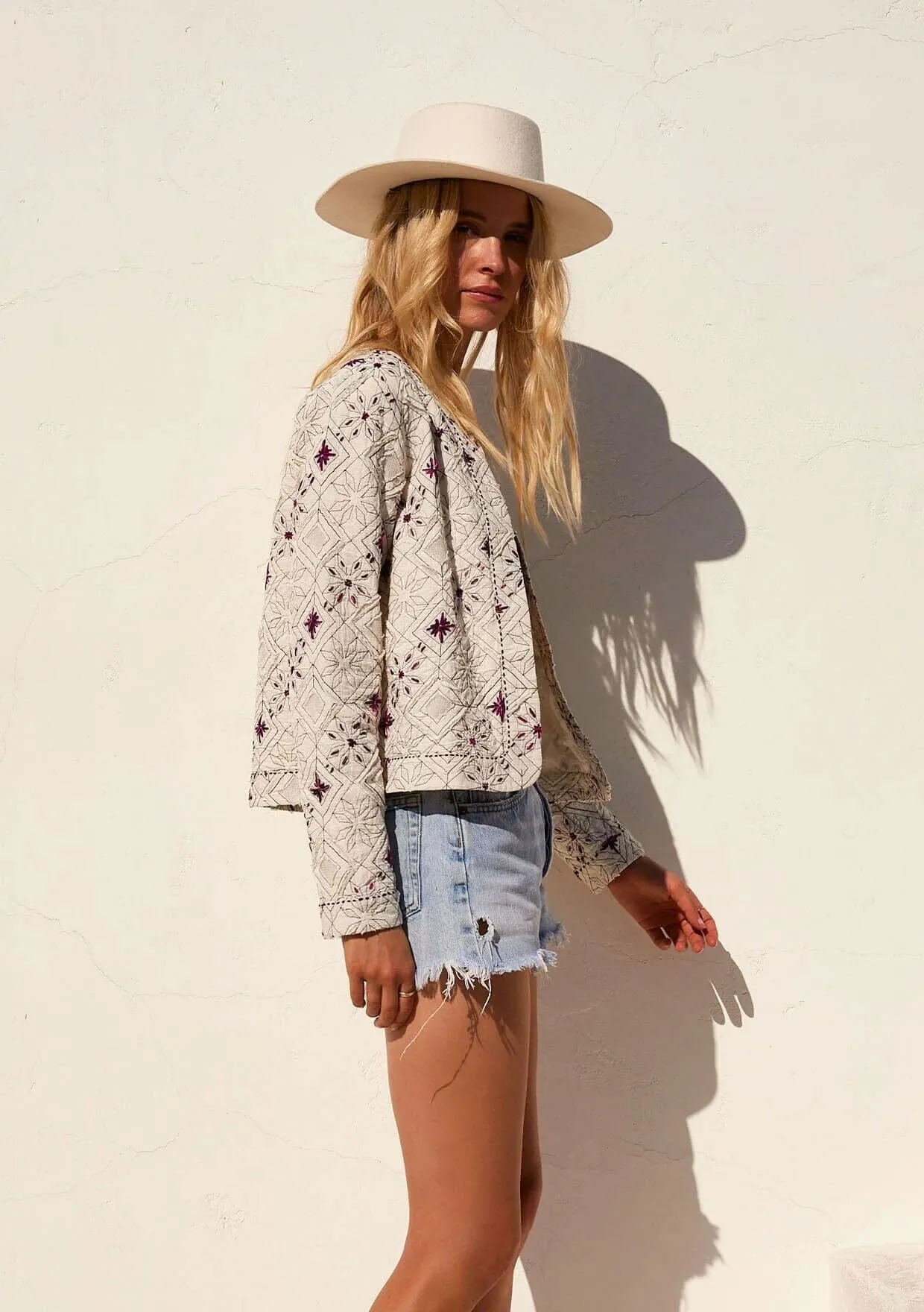 Pandora Embroidered Lady Jacket