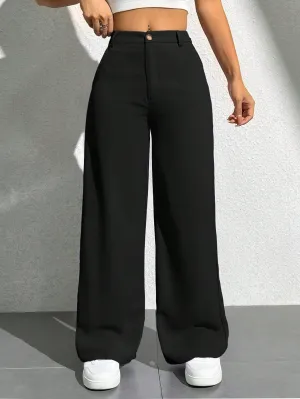 Pantalones Casual Unicolor para Mujer - Cherry Vibes