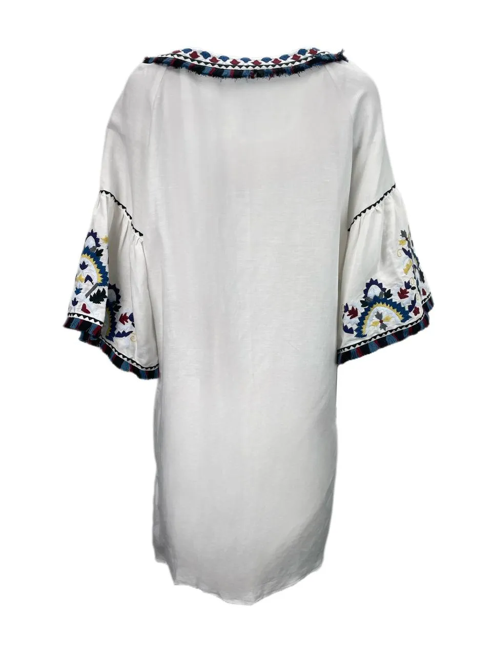 PARKER Beach Women's White Embroidered Cover Up Dress Size M/L NWT