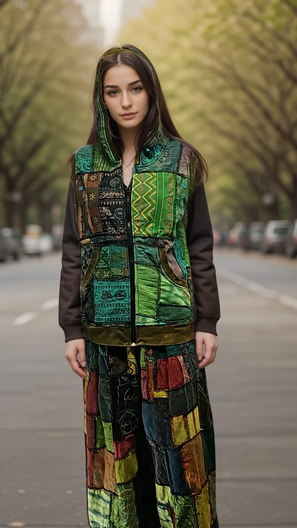 Patchwork Vest