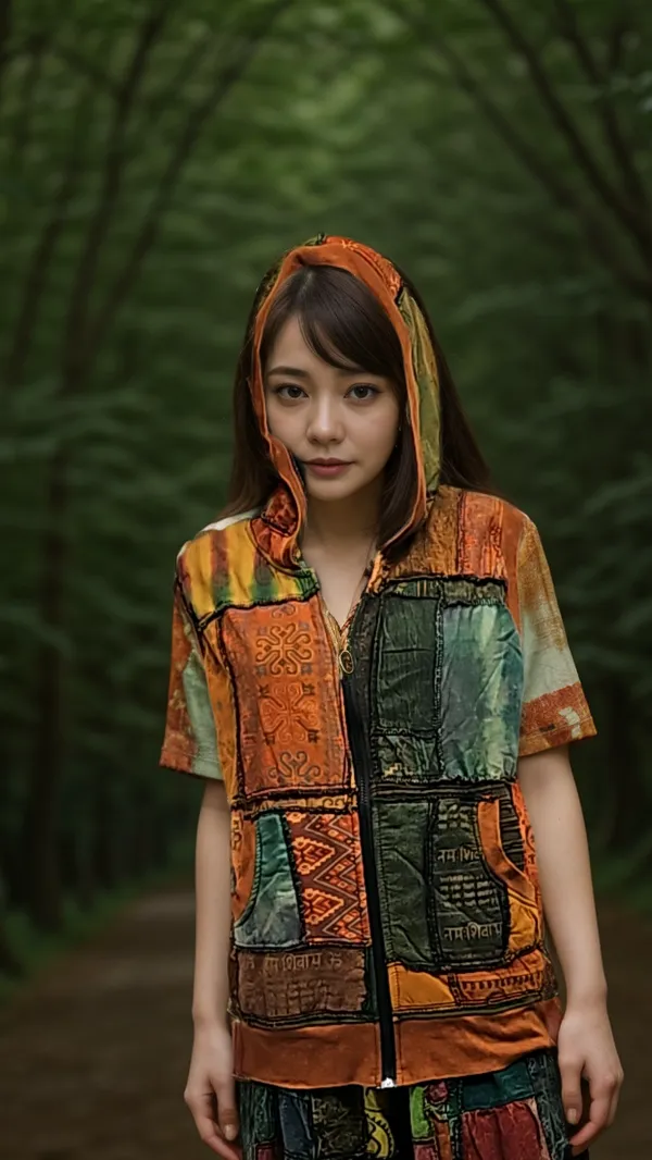 Patchwork Vest