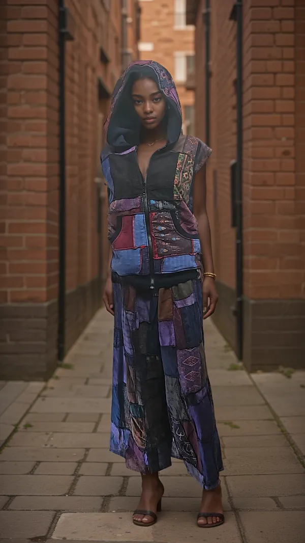 Patchwork Vest