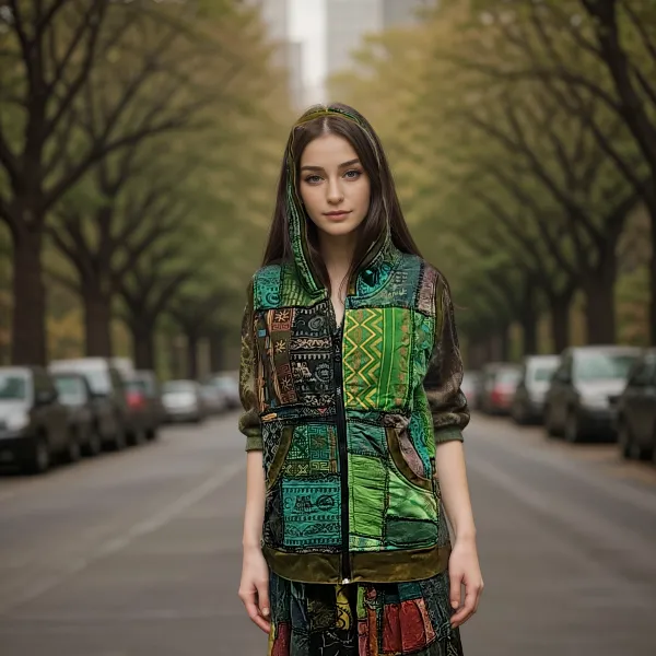 Patchwork Vest